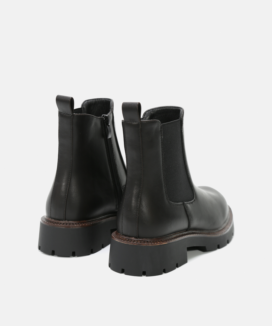 Botines planos chelsea image number null